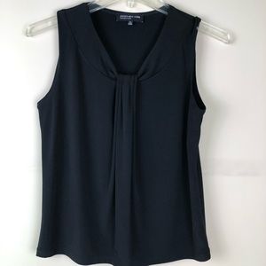 JONES NEW YORK Black Tank Size Med